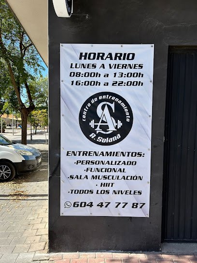 CENTRO DE ENTRENAMIENTO A. SOLANA