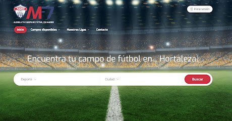 Alquiler campo fútbol 7 Madrid
