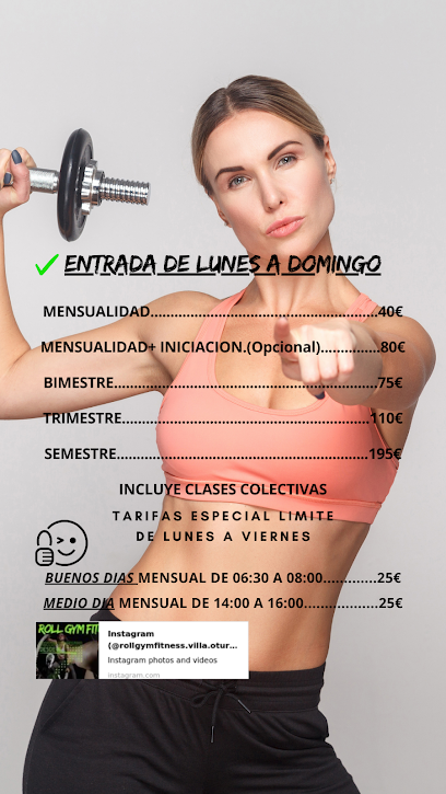 Rollgymfitness villa Otura sl