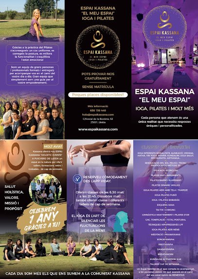 KASSANA «EL MEU ESPAI» IOGA I PILATES STUDY